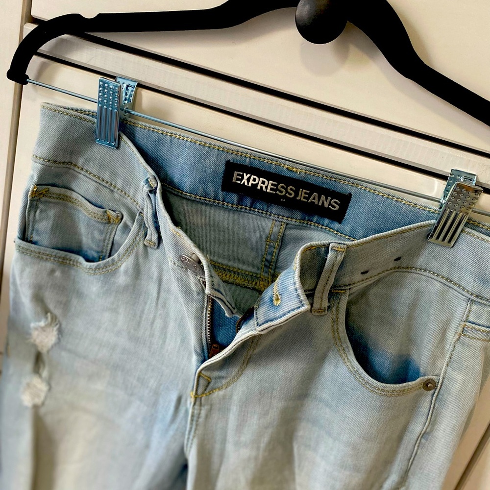 Express Supersoft Legging Mid Rise Jean, Size Women’s US 2